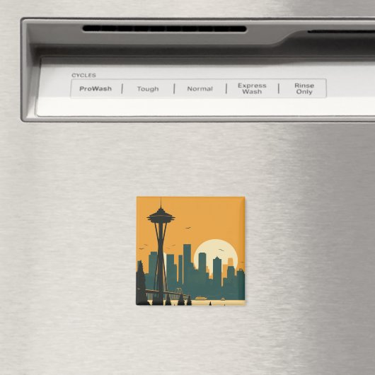 SEATTLE #1 MAGNEET (Insitu (Vaatwasser))