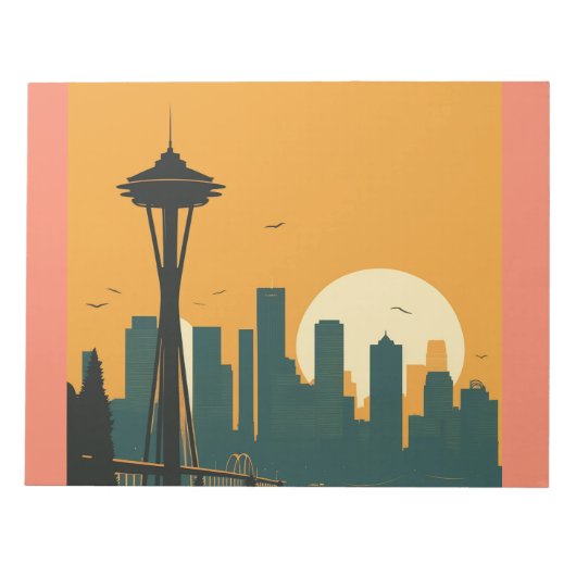 SEATTLE #1 NOTITIEBLOK (Voorkant)
