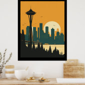 SEATTLE #1 POSTER (Keuken)