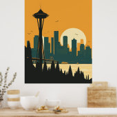 SEATTLE #1 POSTER (Keuken)