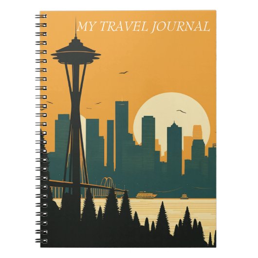SEATTLE #1 REISJOURNAAL NOTITIEBOEK (Voorkant)