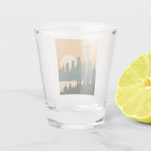 SEATTLE #1 SHOT GLAS (Achterkant)