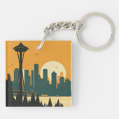 SEATTLE #1 SLEUTELHANGER (Achterkant)