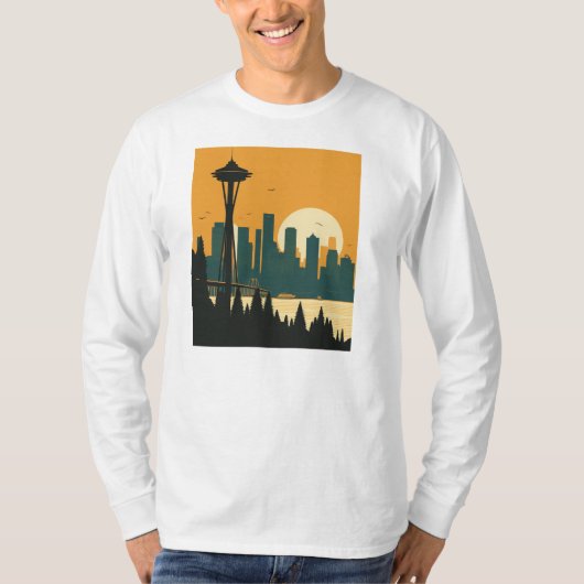 SEATTLE #1 T-SHIRT (Voorkant)