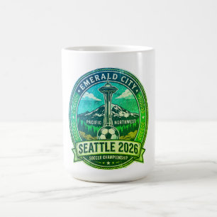 Seattle 2026 Wereldkampioenschap Gaststad Vintage  Koffiemok