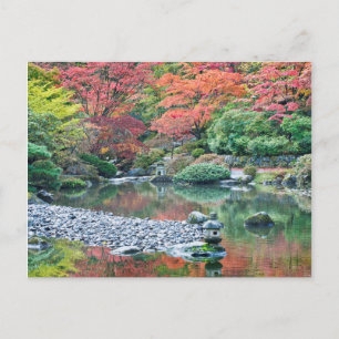 Seattle, Arboretum Japanse tuin Briefkaart