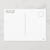 Seattle at Night Feestdagenkaart (Achterkant)