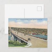 Seattle Aurora Bridge Briefkaart (Voorkant / Achterkant)