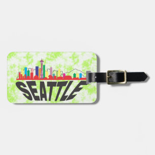 Seattle Bagagelabel
