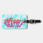 Seattle Bagagelabel (Voorkant horizontaal)
