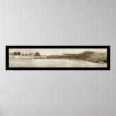 Seattle Baseball Park Photo 1907 Poster (Voorkant)