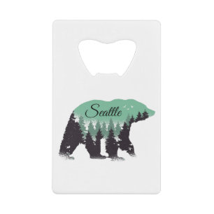 Seattle Beer Forest Creditkaart Flessenopener