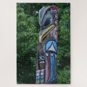 Seattle Bird Topped Totem Pole Legpuzzel (Verticaal)