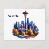 Seattle Briefkaart (Voorkant)