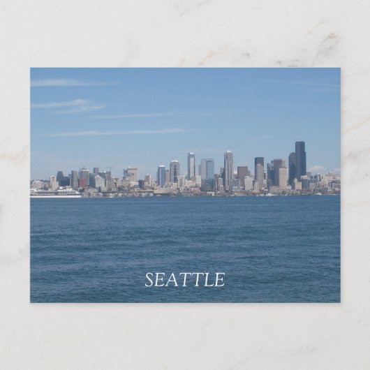 SEATTLE BRIEFKAART (Voorkant)
