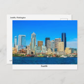 Seattle Briefkaart (Voorkant / Achterkant)