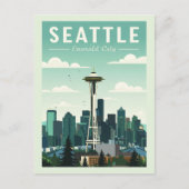 Seattle Briefkaart (Voorkant)
