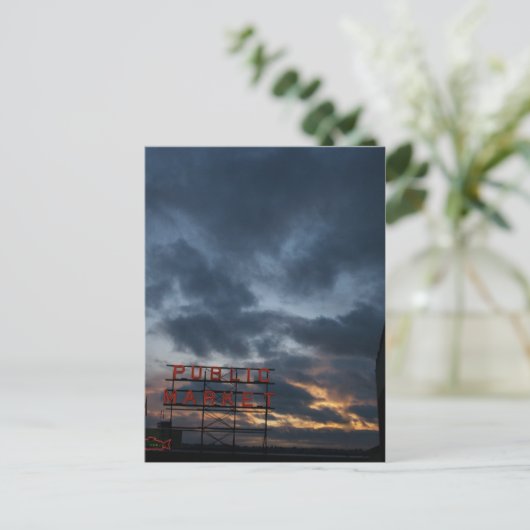 Seattle Briefkaart (Staand voorkant)