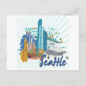 Seattle Briefkaart (Voorkant)