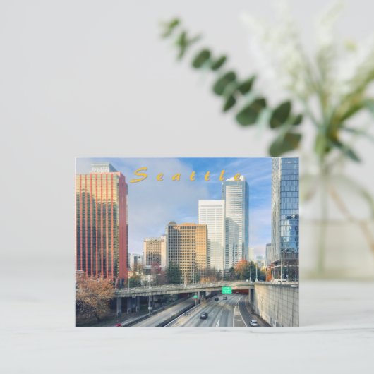 Seattle Briefkaart (Staand voorkant)