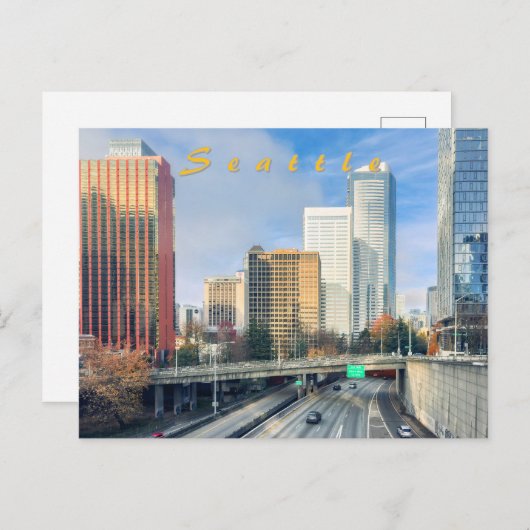 Seattle Briefkaart (Voorkant / Achterkant)