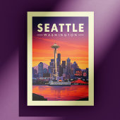 Seattle Briefkaart