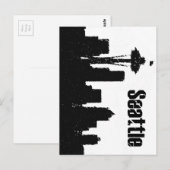 Seattle Briefkaart (Voorkant / Achterkant)