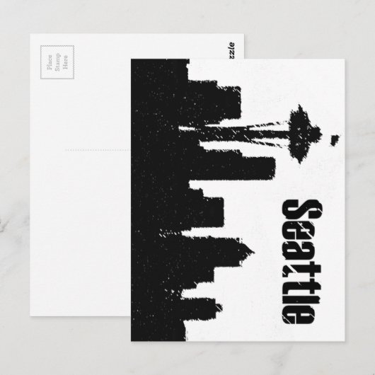 Seattle Briefkaart (Voorkant / Achterkant)