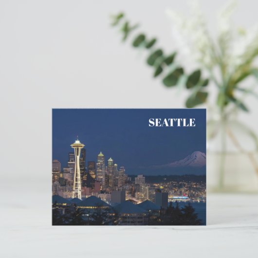 Seattle Briefkaart (Staand voorkant)
