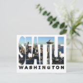Seattle, Briefkaart Washington (Staand voorkant)