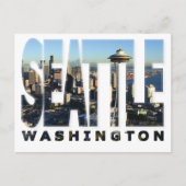 Seattle, Briefkaart Washington (Voorkant)