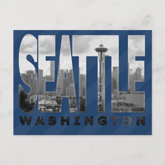 Seattle, Briefkaart Washington (Voorkant)