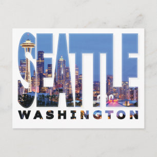 Seattle, Briefkaart Washington