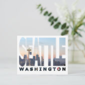 Seattle, Briefkaart Washington (Staand voorkant)