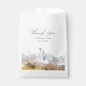 Seattle bruiloft gepersonaliseerde foto bedankzakje (Voorkant)