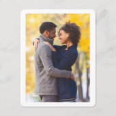 Seattle bruiloft Kerry Park Skyline repetitie Informatiekaartje (Achterkant)