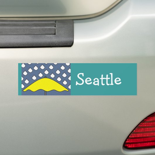 SEATTLE BUMPERSTICKER (Op auto)