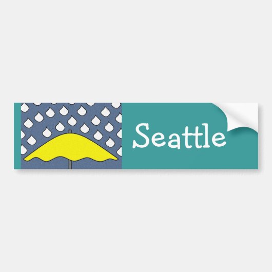 SEATTLE BUMPERSTICKER (Voorkant)