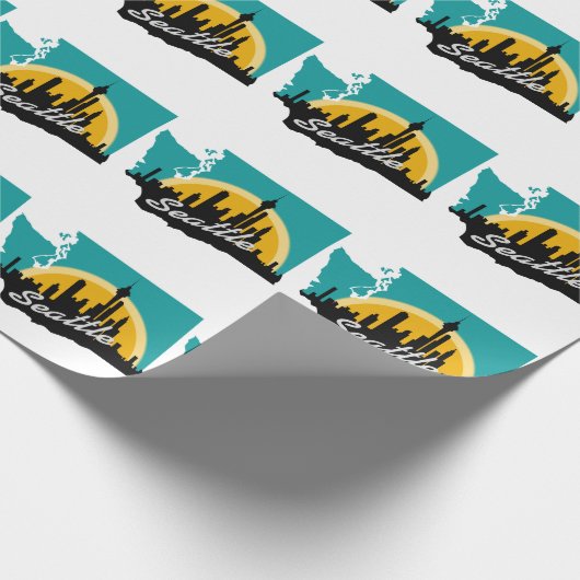 Seattle Cadeaupapier (Hoek)