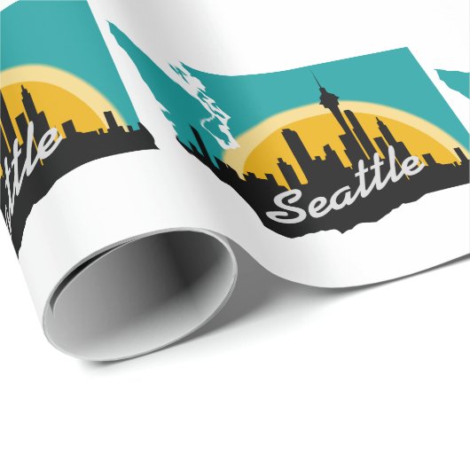 Seattle Cadeaupapier (Rol Hoek)