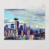Seattle City Briefkaart (Voorkant)