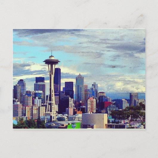 Seattle City Briefkaart (Voorkant)