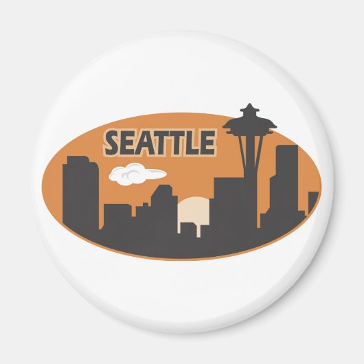 Seattle City Magneet (Voorkant)