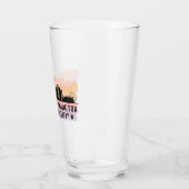 Seattle City Skyline Latitude en Lengtegraad Glas (Links)