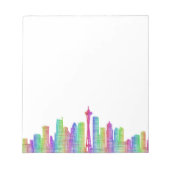 Seattle City skyline Notitieblok (Voorkant)