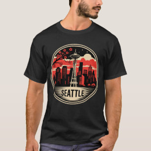 Seattle City Washington USA T-shirt
