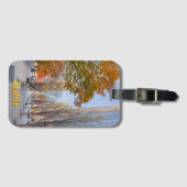 Seattle Cityscape in Autumn Bagagelabel (Voorkant (horizontaal))