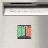 Seattle Cityscape Magneet (Insitu (Vaatwasser))