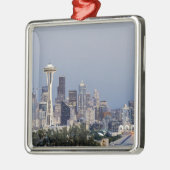 Seattle cityscape metalen ornament (Links)