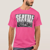 Seattle Cityscape T-shirt (Voorkant)